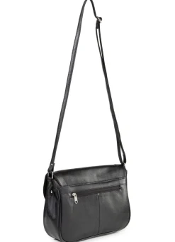 Outlet LAURINA , Tasche, Damen, mit verstellbarem Umhängeriemen SCHWARZ