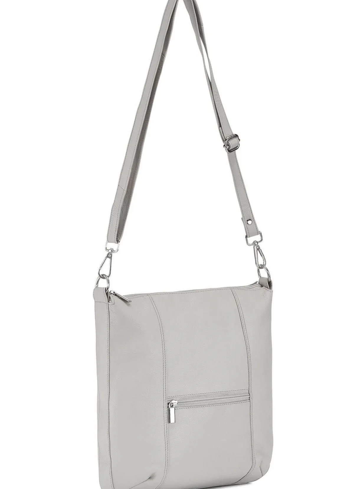 Clearance LAURINA , Tasche, Damen, mit verstellbarem Umhängeriemen KIESEL