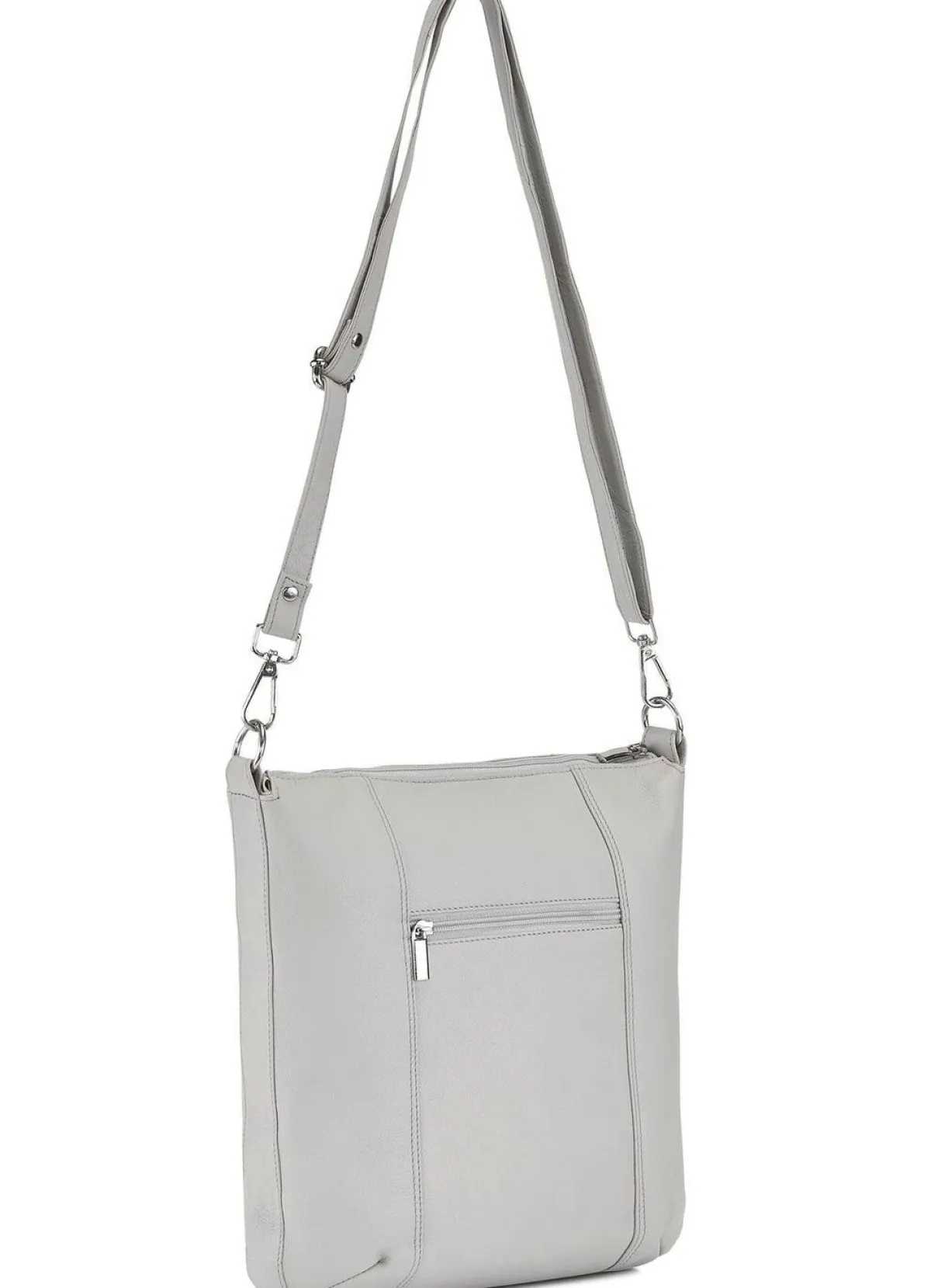 Clearance LAURINA , Tasche, Damen, mit verstellbarem Umhängeriemen KIESEL
