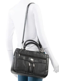 Discount BADER Laurina, Tasche, Damen, mit abnehmbarem, verstellbarem Umhängeriemen SCHWARZ