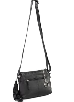 Discount LAURINA , Tasche, Damen, mit verstellbarem Umhängeriemen SCHWARZ