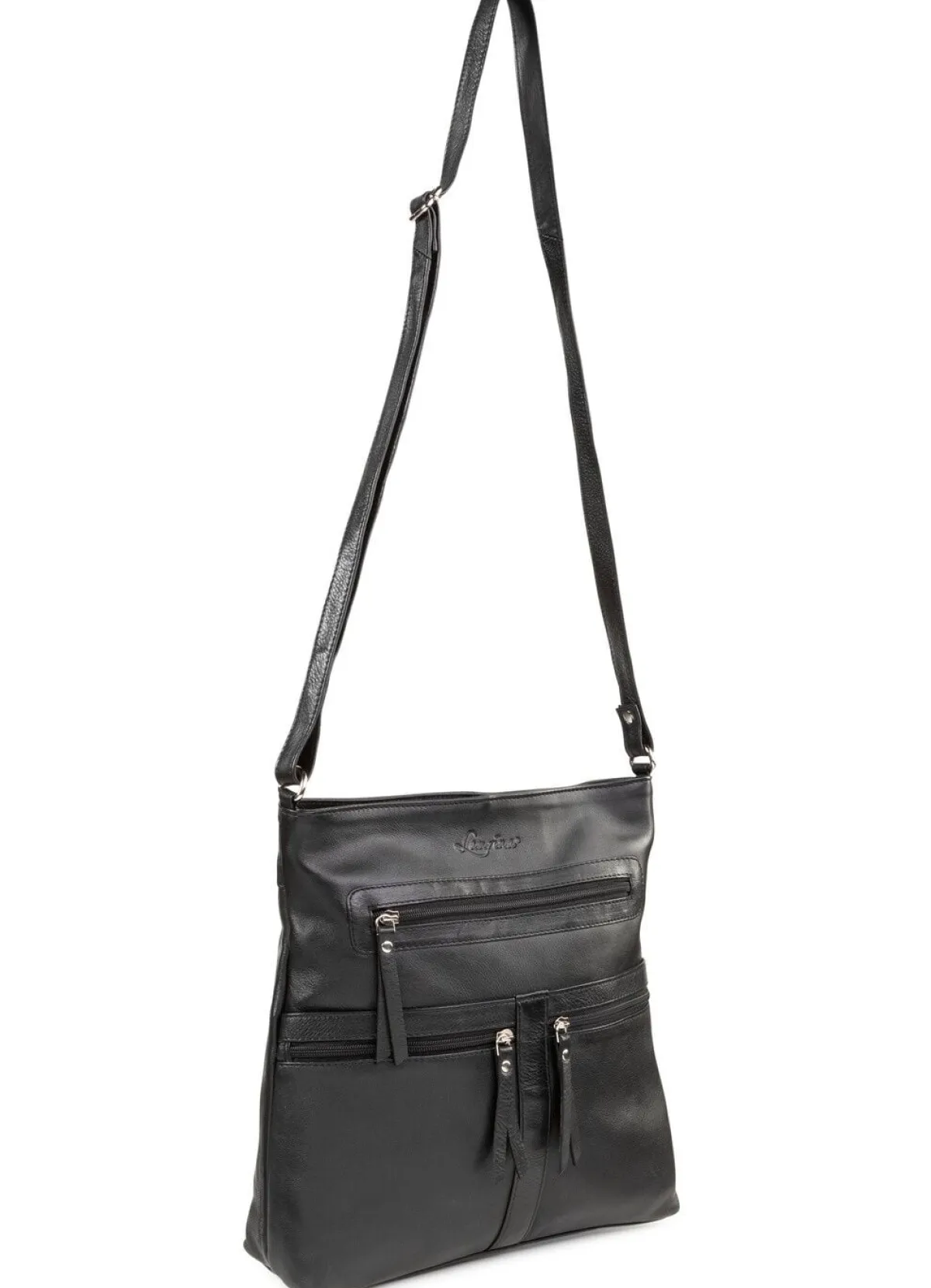 Discount LAURINA , Tasche, Damen, mit verstellbarem Umhängeriemen SCHWARZ