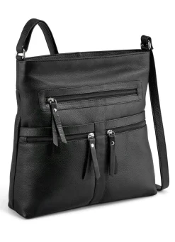 Discount LAURINA , Tasche, Damen, mit verstellbarem Umhängeriemen SCHWARZ