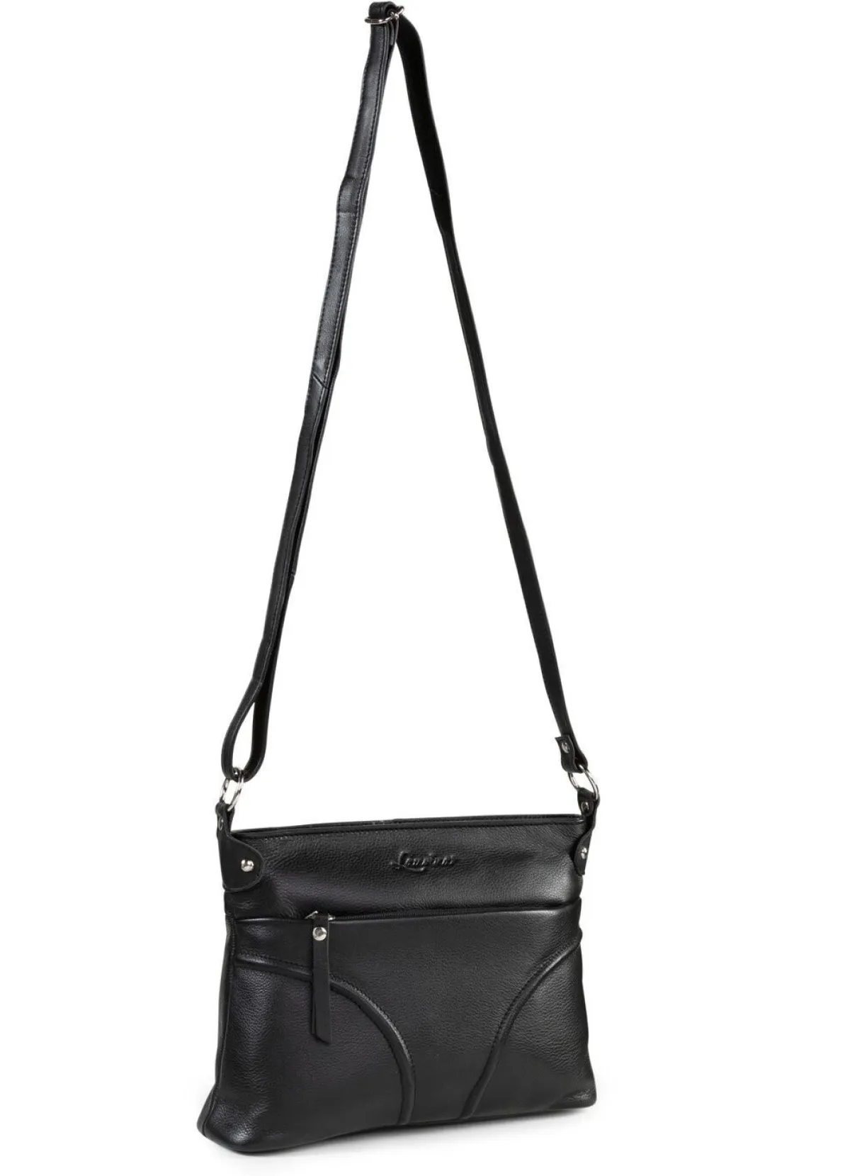 Hot LAURINA , Tasche, Damen, mit verstellbarem Umhängeriemen SCHWARZ