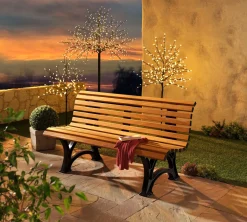 Outlet BADER LED-Baum mit LED-Kugeln WARM-WEISS