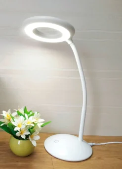 Best BADER LED-Lupenlampe mit 8-facher Vergrößerung WEISS
