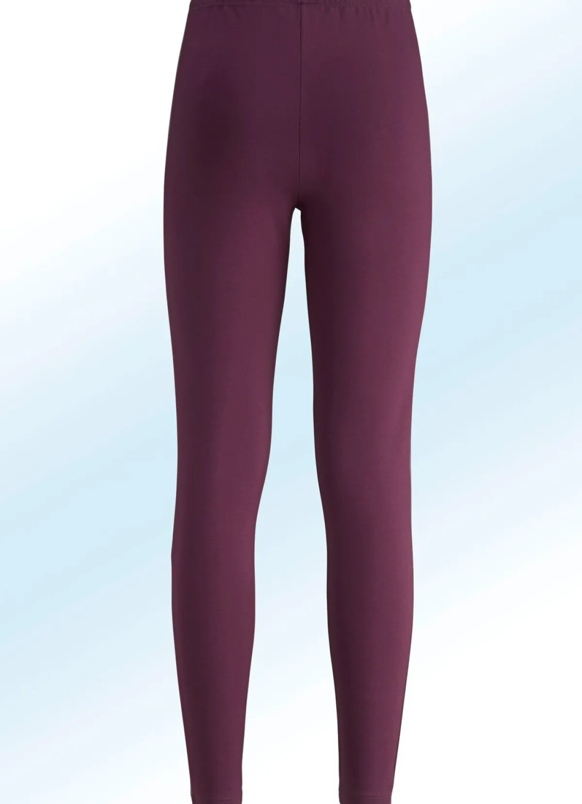 Clearance BADER Leggings im interresanten Materialmix BORDEAUX