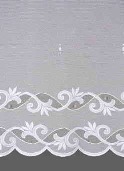 Hot BADER Leichter Kurzstore mit Stangendurchzug WEISS