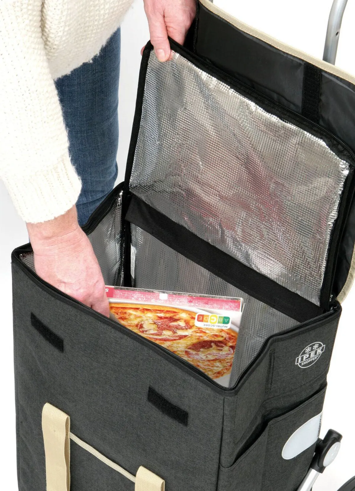 Best ANDERSEN Leichter und stabiler Einkaufsroller Scala Shopper® Ipek Mi von SCHWARZ