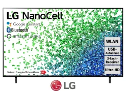 Hot LG ultraflacher 4K-NanoCell-Fernseher SCHWARZ