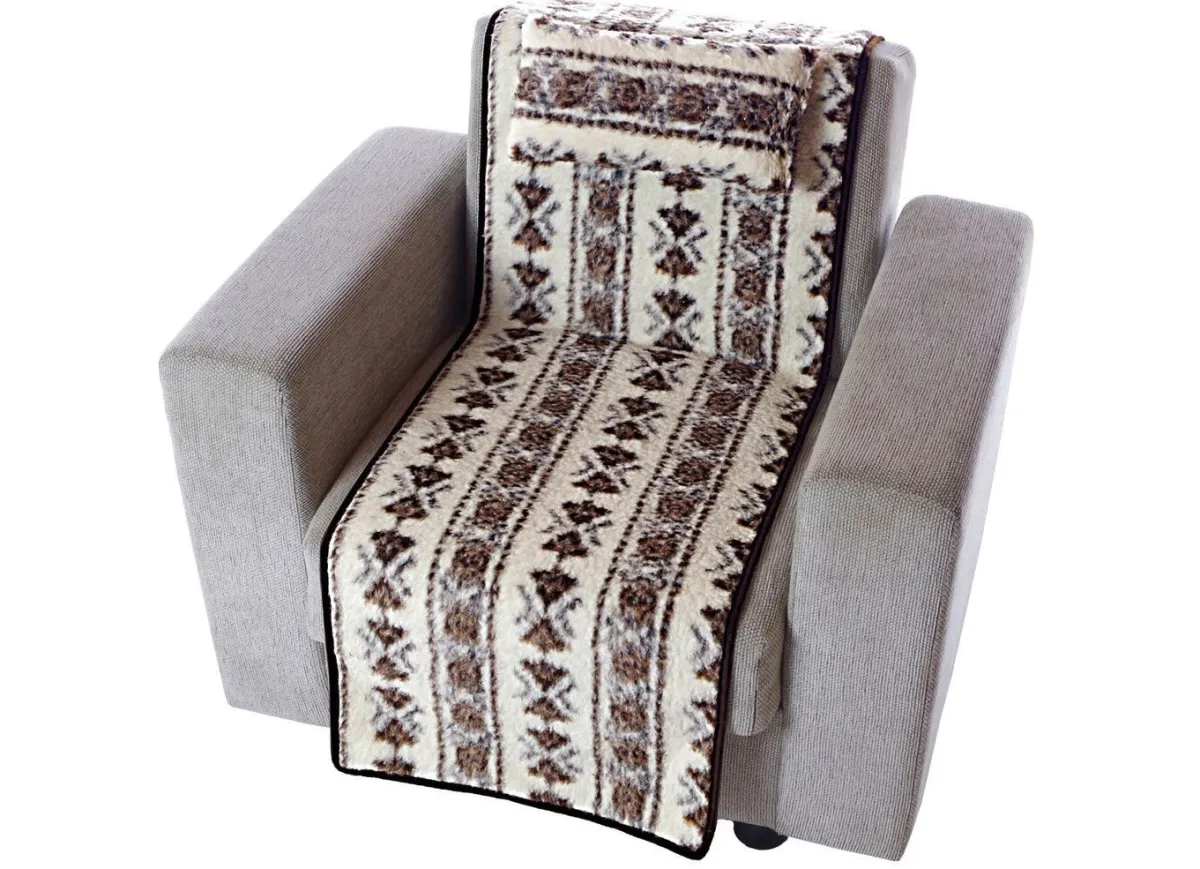 Discount LICARDO -Wohnaccessoires aus Schafschurwolle GEMUSTERT