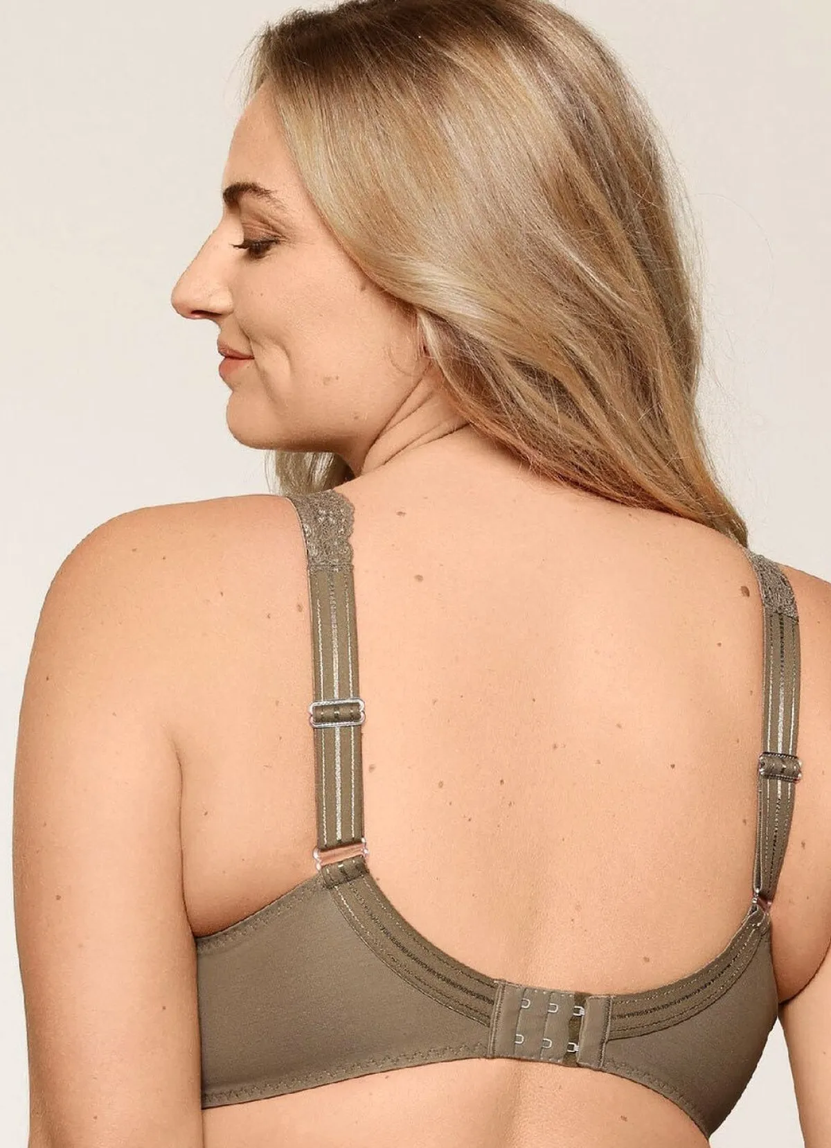 Sale BADER LingaDore Bügel-BH mit elastischer Spitze OLIV