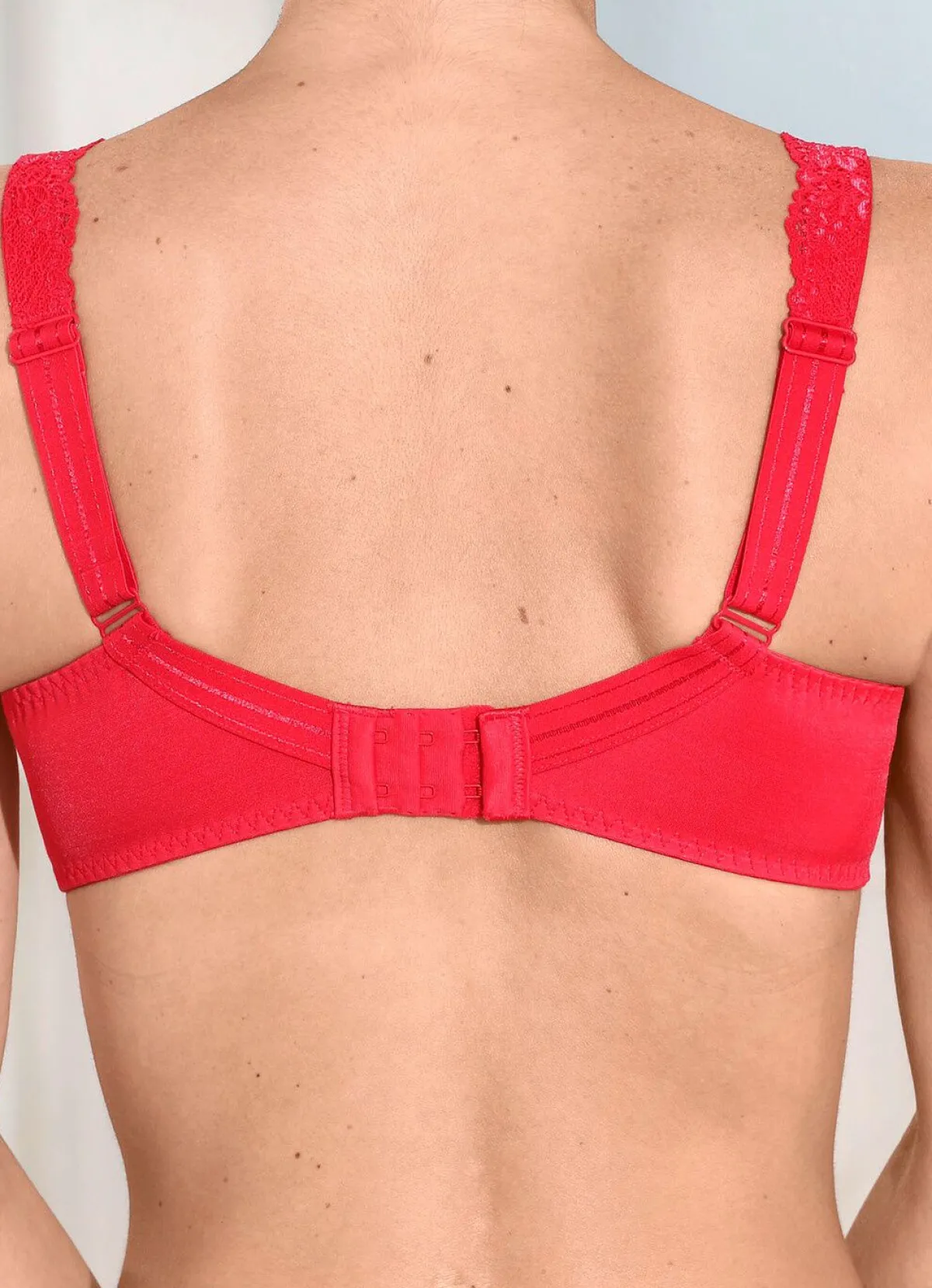 Clearance LingaDore Bügel-BH mit elastischer Spitze ROT