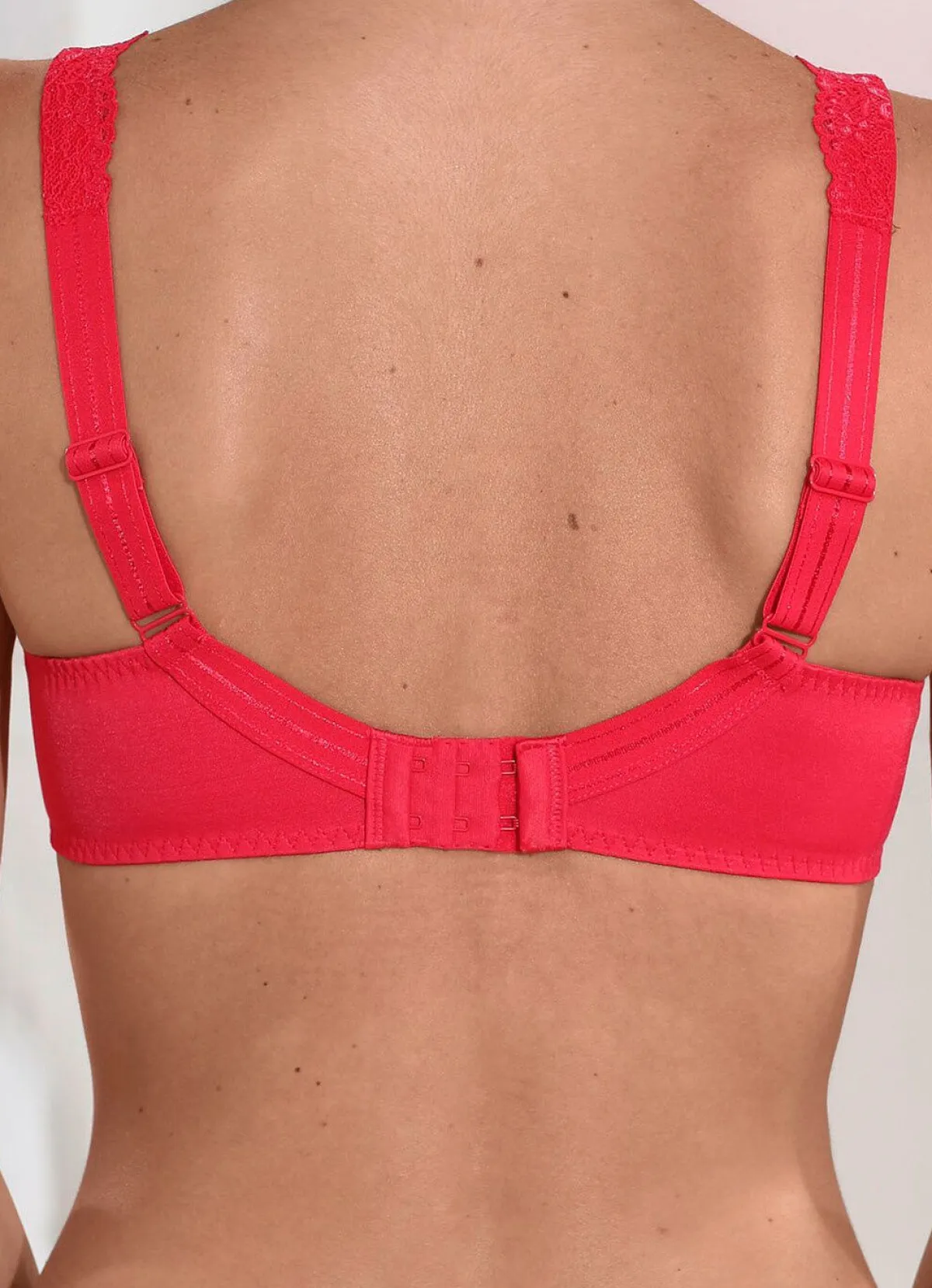 Clearance LingaDore Bügel-BH mit elastischer Spitze ROT