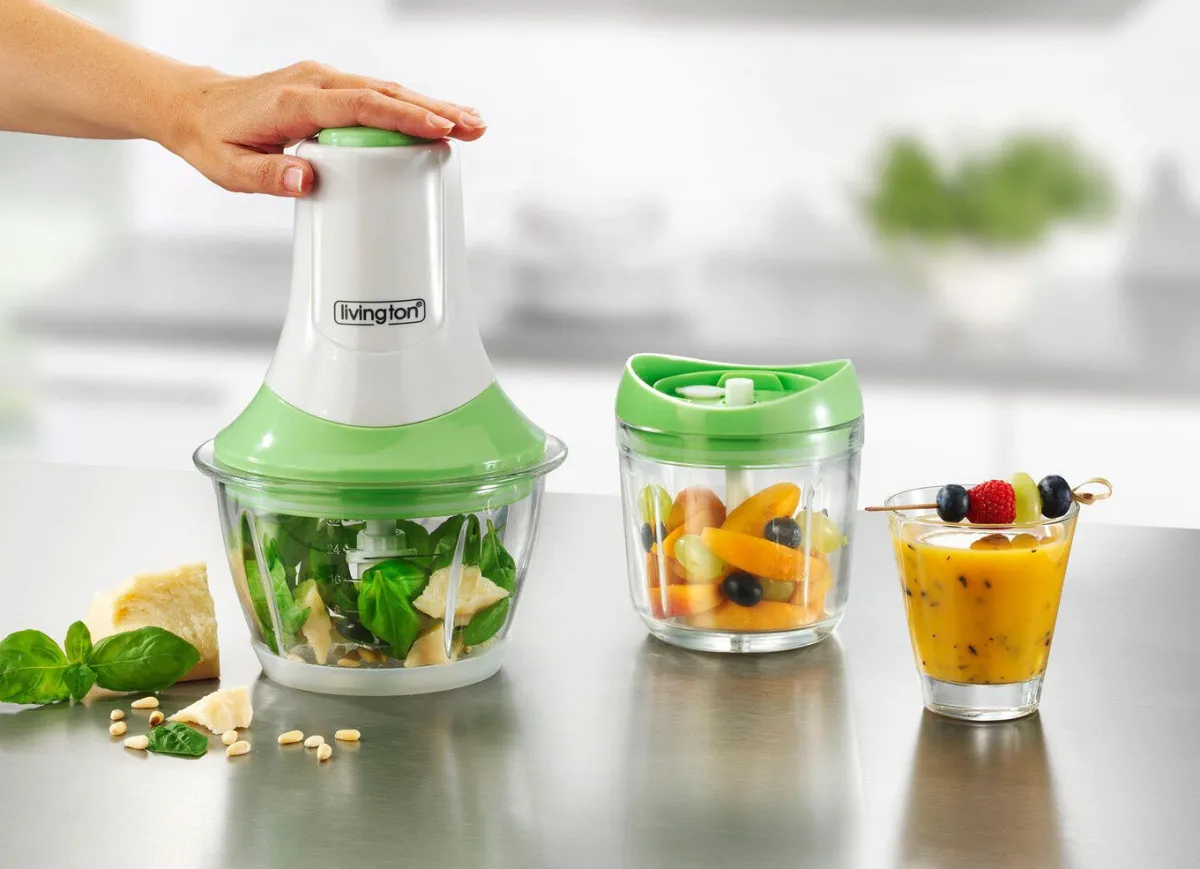Outlet LIVINGTON MagiCut 5-in-1 Power-Multi-Zerkleinerer WEISS