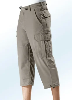Best BADER Long-Bermudas aus reiner Baumwolle in 4 Farben KHAKI