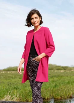 Sale BADER Longblazer mit Taschen PINK