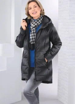 New BADER Longjacke mit 2-Wege-Zipper SCHWARZ