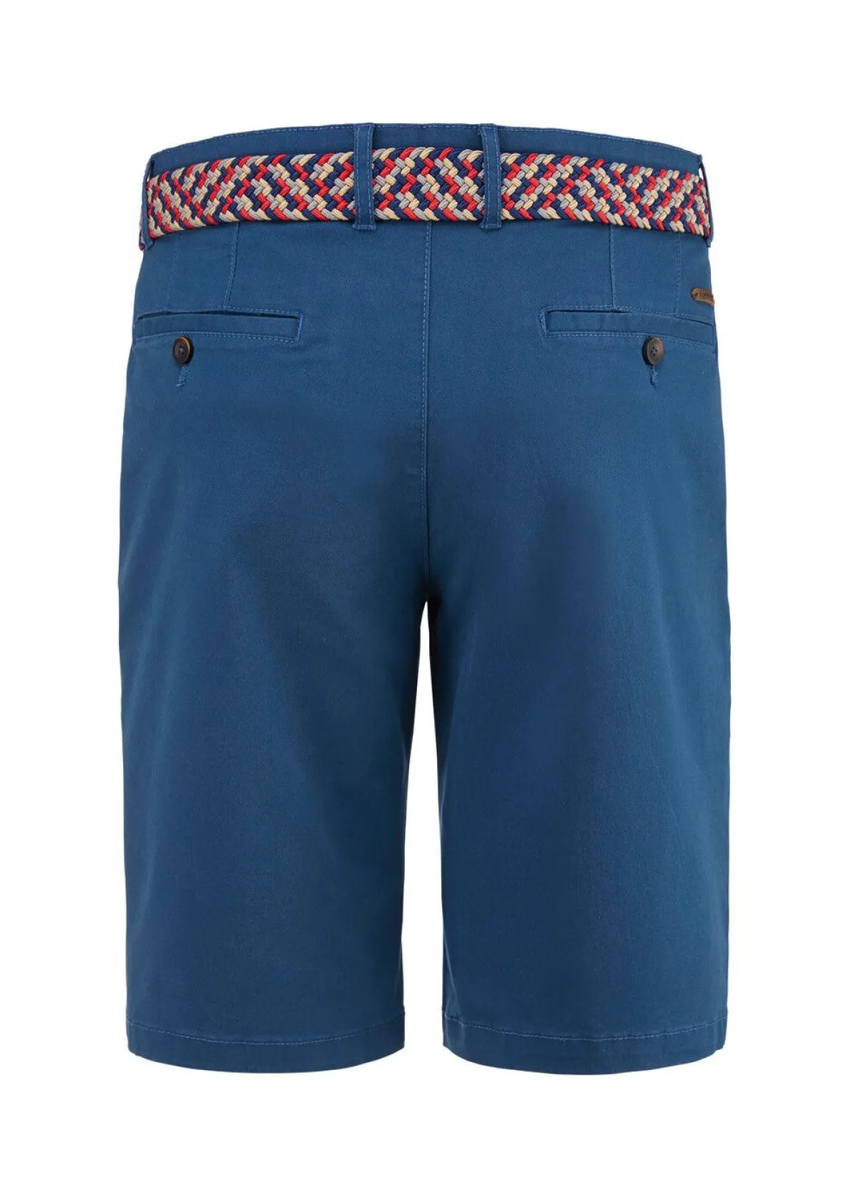 Best REDPOINT Lässige ""-Bermudas mit Stoffgürtel in 3 Farben DUNKELBLAU