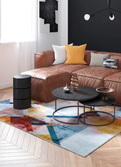 Online BADER Luxuriöser Teppich aus der Gino Falcone Kollektion MULTICOLOR