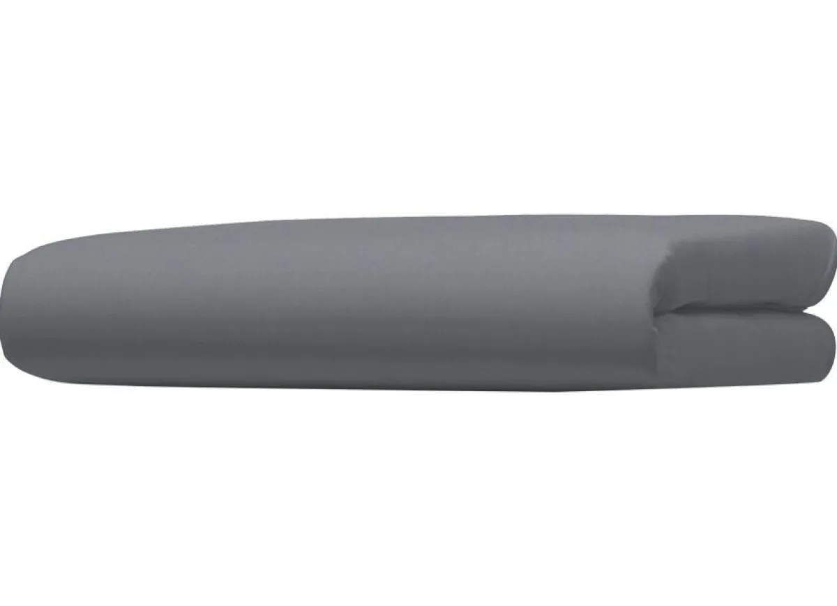 New BADER Luxuszwirn-Jersey-Spannbetttuch mit Elasthan ANTHRAZIT