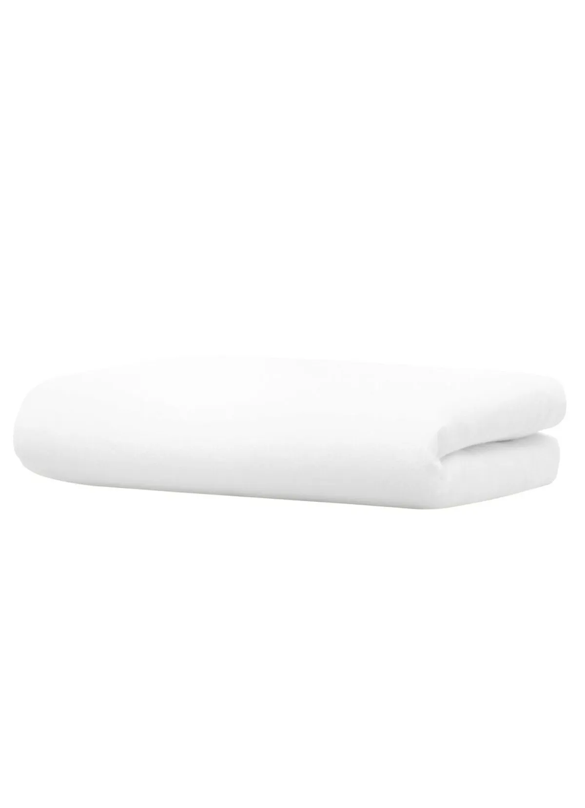 New BADER Luxuszwirn-Jersey-Spannbetttuch mit Elasthan WEISS
