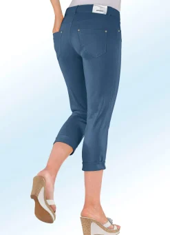 Hot ASCARI Magic-Capri-Jeans in 5-Pocket-Form JEANSBLAU