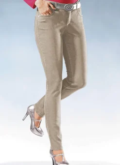 ASCARI Magic-Jeans in 11 Farben BEIGE