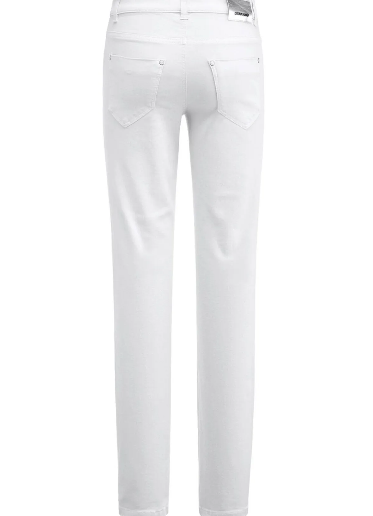 Clearance ASCARI Magic-Jeans in 5-Pocket-Form WEISS