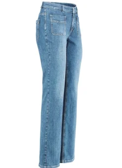 Clearance ASCARI Magic-Jeans mit ausgestellter Beinweite JEANSBLAU
