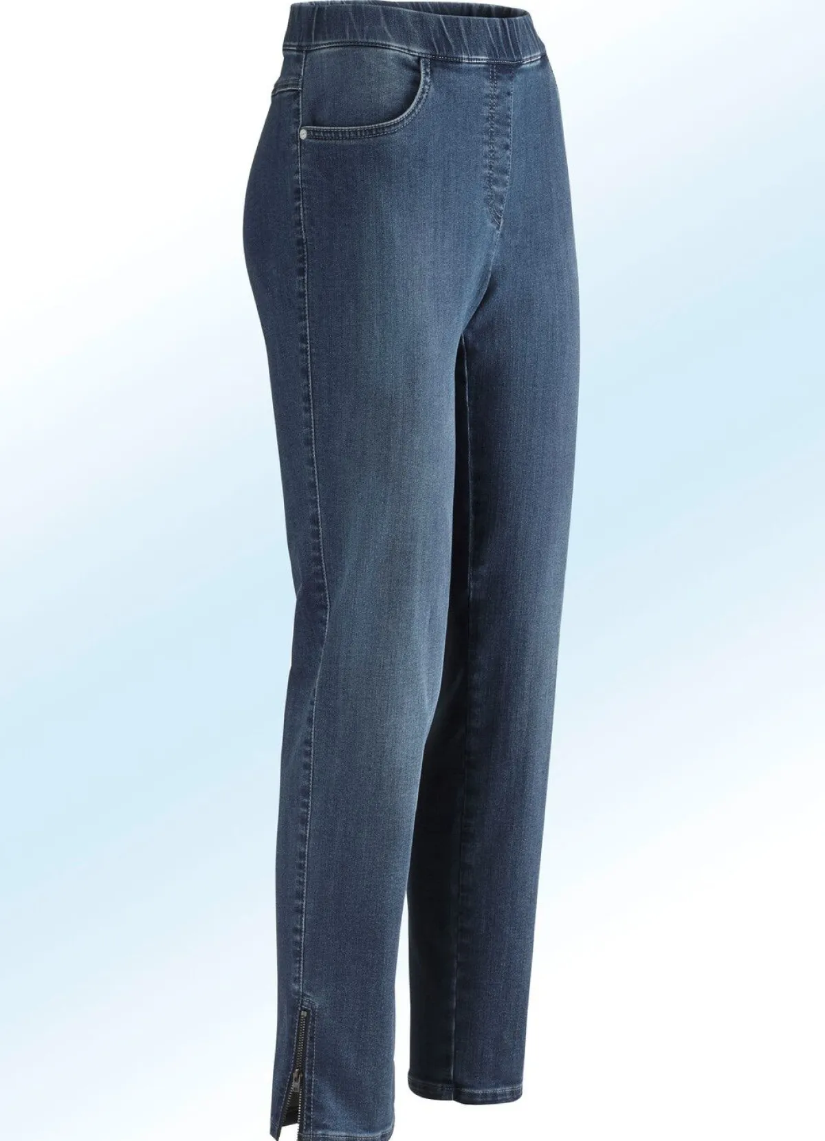 Online ASCARI Magic-Jeans mit hohem Stretchanteil DUNKELBLAU