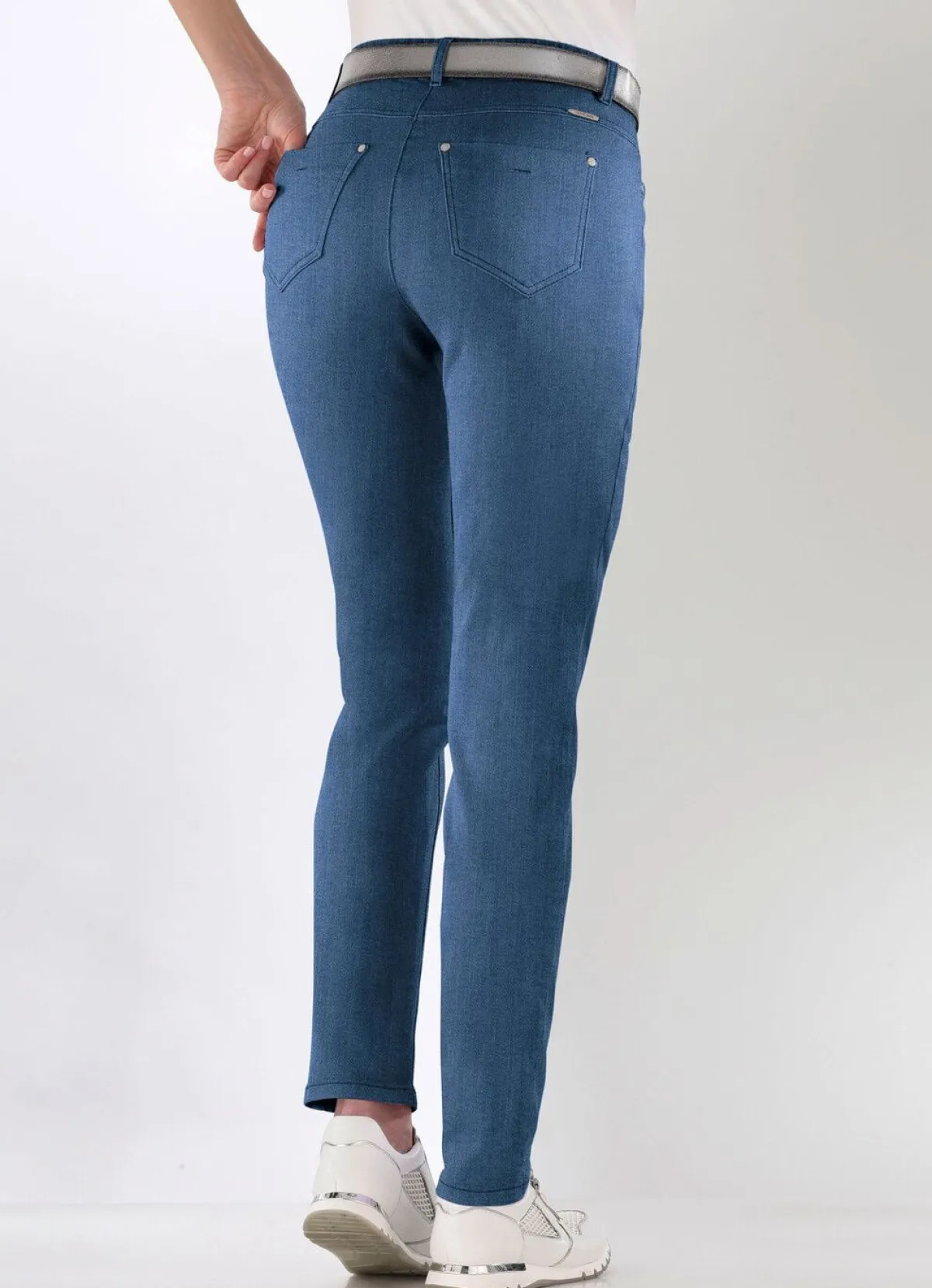 Online ASCARI Magic-Jeans mit hohem Stretchanteil JEANSBLAU