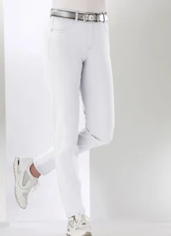 Clearance ASCARI Magic-Jeans mit hohem Stretchanteil WEISS