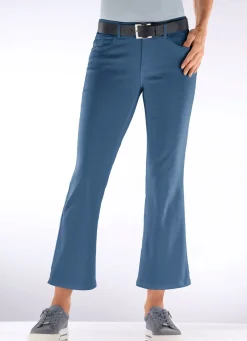 Hot ASCARI Magic-Jeans mit leicht ausgestelltem Bein JEANSBLAU