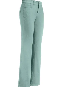 New ASCARI Magic-Jeans mit modisch weiterem Beinverlauf SALBEI