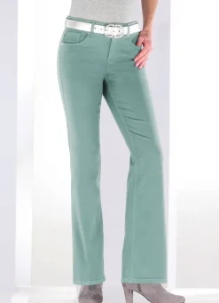 New ASCARI Magic-Jeans mit modisch weiterem Beinverlauf SALBEI