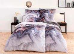 Hot ESTELLA Mako-Satin Bettwäsche-Garnitur von GRAU