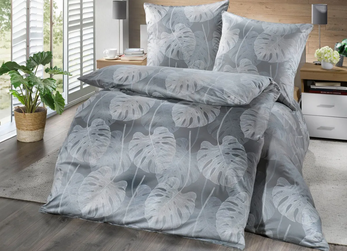 Clearance ESTELLA Mako-Satin Bettwäsche-Garnitur von TAUPE