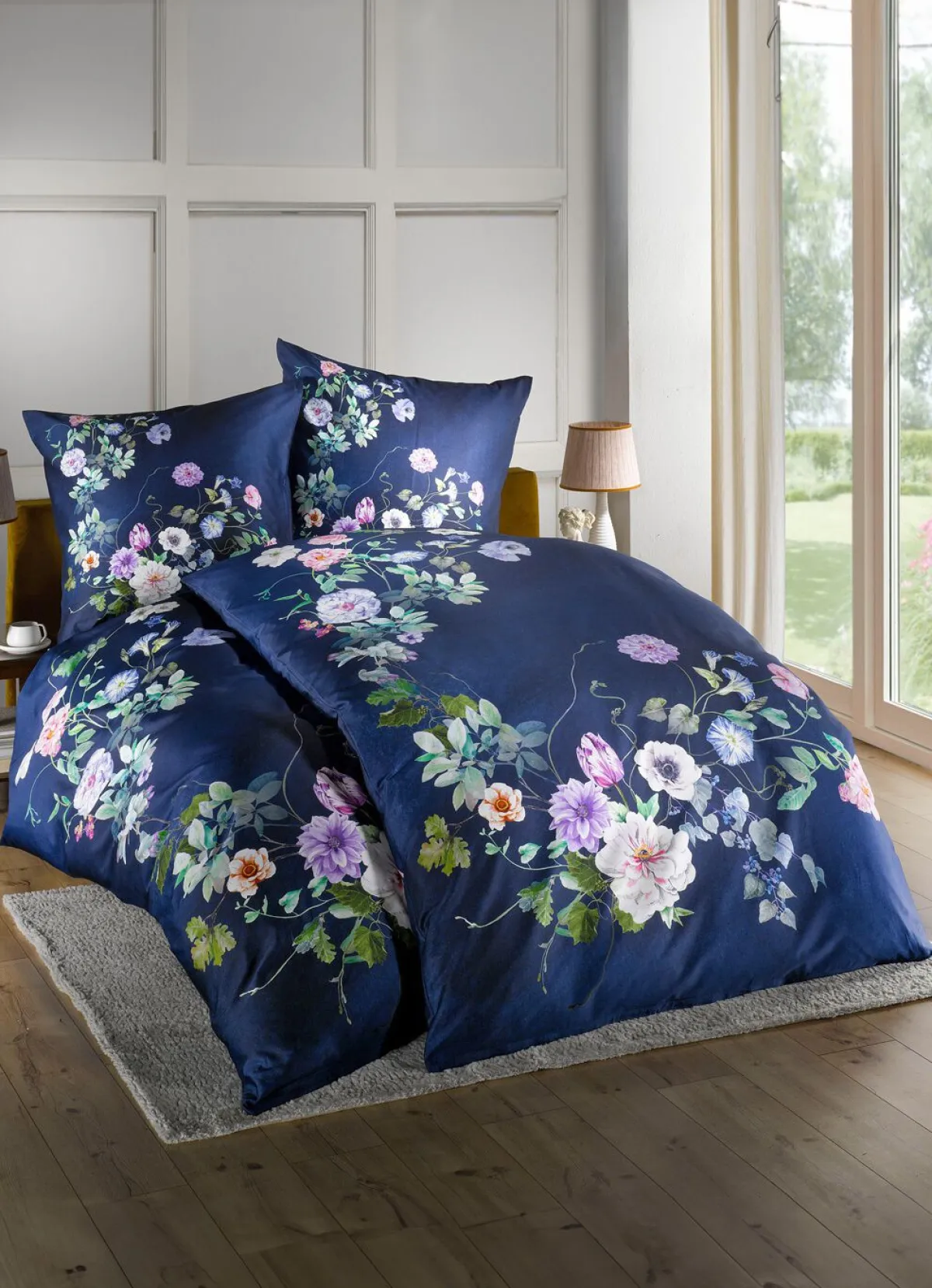 Discount BADER Mako-Satin Bettwäsche-Garnitur von Estella MULTICOLOR