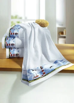 Outlet BADER Maritime Frottier-Serie WEISS