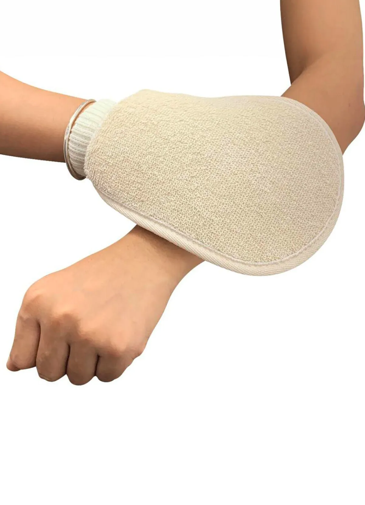 Clearance BADER Massagebürste mit Waschhandschuh CREME