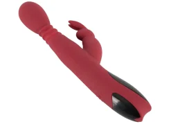 Outlet BADER Massagegerät Rabbitvibrator mit Wärmefunktion ROT-SCHWARZ