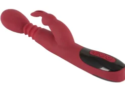 Outlet BADER Massagegerät Rabbitvibrator mit Wärmefunktion ROT-SCHWARZ
