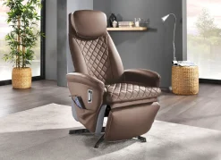 Clearance BADER Massagesessel mit Wärmefunktion BRAUN-GRAU