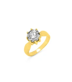 Discount BADER Massiver Damenring mit Brillant