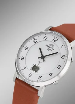 New MASTER TIME Damen-Lederarmbanduhr