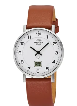 New MASTER TIME Damen-Lederarmbanduhr