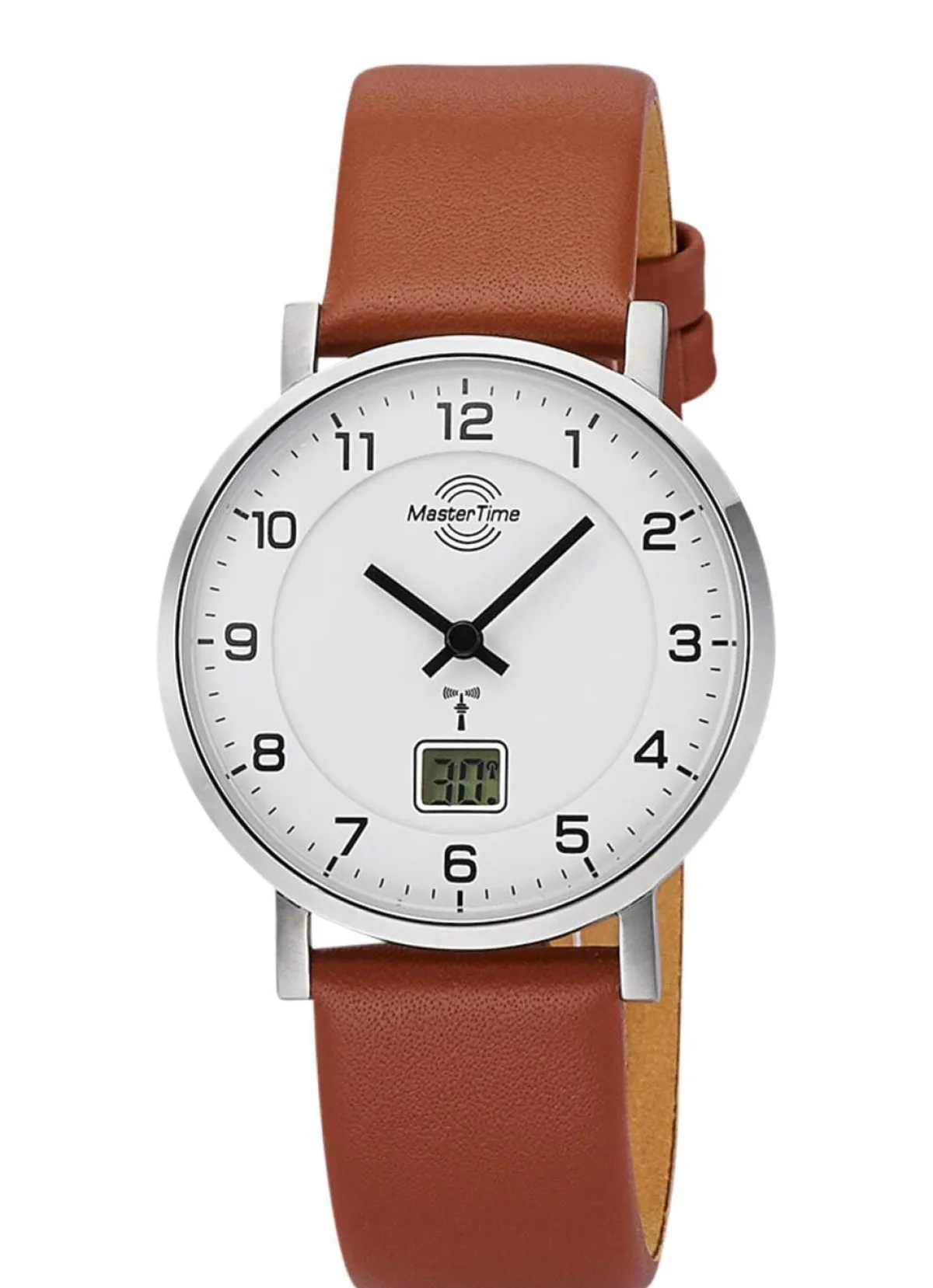 New MASTER TIME Damen-Lederarmbanduhr