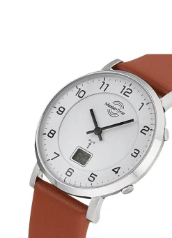 New MASTER TIME Damen-Lederarmbanduhr