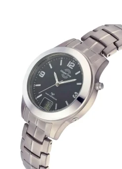 Hot MASTER TIME Funk Damenuhr aus Titan